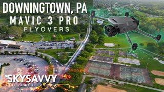 Downingtown, PA Drone Flyovers on a beautiful Sunday with the DJI Mavic 3 Pro!