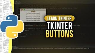 Tkinter Buttons | Learn Tkinter