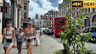 3 Hours of London Summer Walk - 2023 | My Best Walk Compilation [4K HDR]
