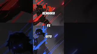 Hashira vs Hashira - Rengoku vs Giyu