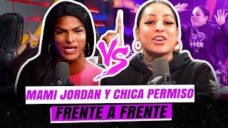 MAMI JORDAN Y CHICA PERMISO FRENTE A FRENTE ( se acaba el mundo )