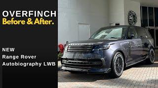 REMARKABLE Overfinch Before & After Transformation for 2025 Range Rover Autobiography LWB