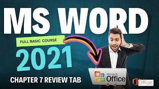 Ms Word Spelling And Grammar | Ms Word Complete Course Part 7 | Ms Word Tutorial Hindi For Beginners