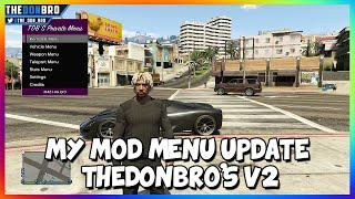 GTA 5 ONLINE - THEDONBRO V2 PRIVATE MOD MENU UPDATE - ISO MODS 1.20 (GTA 5 MODS)