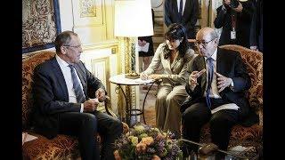 Sergey Lavrov & French FM | С.Лавров и глава МИД Франции