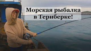 ТУРИСТИЧЕСКАЯ морская рыбалка в ТЕРИБЕРКЕ, КАК ЭТО? Треска, пикша, мерланг, море Часть 1