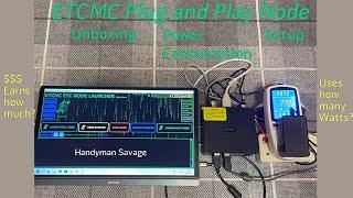 ETCMC Plug and Play Miner Unboxing, Setup and Power Consumption