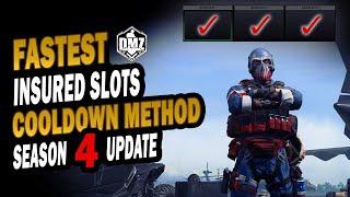 DMZ: FAST and EASY Insured Weapons Slots Cooldown Method - DMZ Season 4