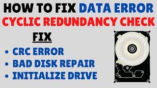 How to Fix Data Error Cyclic Redundancy Check