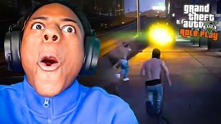 Speed Joins a Gang in GTA RP.. *FUNNY*