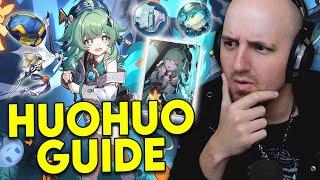 EVERYTHING TO KNOW ABOUT HUOHUO! Teams, Builds & More | Tectone Reacts