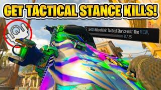 How To Get TACTICAL STANCE KILLS in MW3 FAST & EASY!