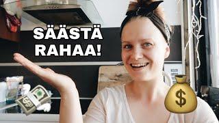 10 ASIAA JOISSA SÄÄSTÄT SELVÄÄ RAHAA! // RAHA & SÄÄSTÄMINEN