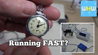 How To FIX a Wind Up Watch Running Fast after a Drop