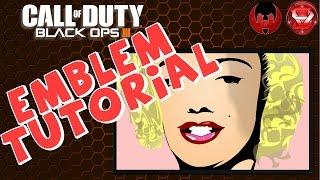 Marilyn Monroe - #TheLegendCollection - Black Ops 3 Emblem Tutorial