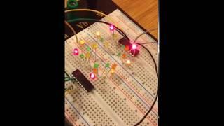 Multi-leds controlled by Arduino Uno & Sound Sensor