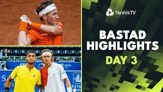 Ruud Faces Monteiro; Rublev Against Tirante, Nadal & Ruud Doubles | Bastad 2024 Day 3 Highlights