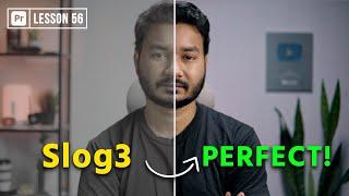 How To Color Grade Slog2 & Slog3 Footage In Adobe Premiere Pro | EP56