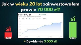 Jak w wieku 20 lat zainwestowałem 70 000 zł i buduję dochód pasywny?