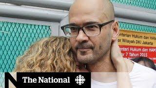 Canadian teacher imprisoned in Indonesia returns home