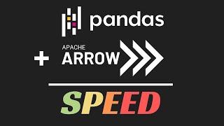 Leverage Pandas 2.0 changes to load and manipulate your data quicker!