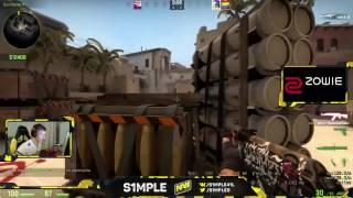 CSGO S1mple playing FPL