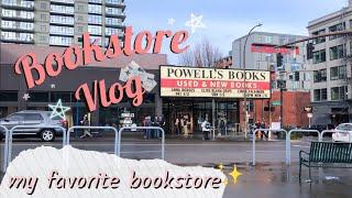Powell's Bookstore Vlog
