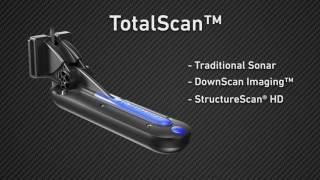 Lowrance Elite Ti - the TotalScan Transducer