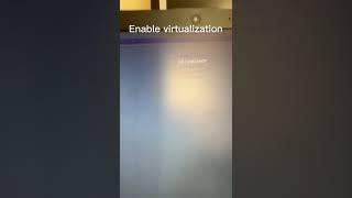 How to fix Virtualization(AMD-V) on VMware