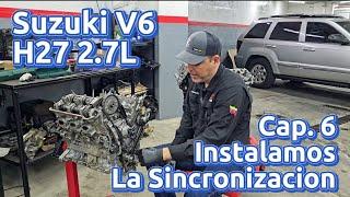 Armado de Motor Suzuki V6 H27 de Grand Vitara. Capítulo 6. La Sincronización