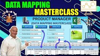 Learn How To Use Data Mapping to Map Data From Forms To Tables  [GREAT FOR VBA BEGINNERS]