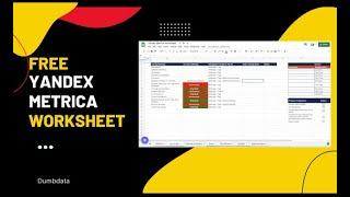 Yandex Metrica Implementation Worksheet