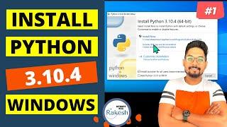 #1 How to Install Latest Python 3.10.4 on Windows 10 Complete SetUp Guide