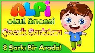 Çocuk Şarkıları | Alpi ve Arkadaşları | Okul Öncesi Çizgi Film Bebek Şarkıları