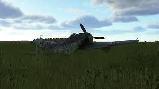 3. Ил-2 Штурмовик: Великие сражения. Вылет на FW-190G-8 (ж/д станция, 8 целей).