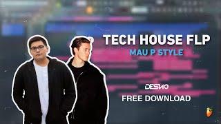 Professional Tech House Free FLP like Mau P Style V1