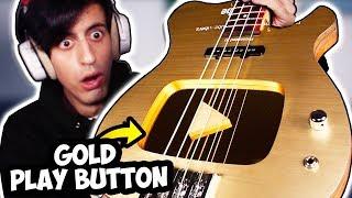 I Built a BASS Out of my YouTube Gold Play Button
