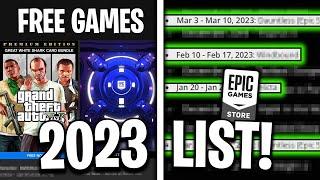 FREE Games Arriving To Epic Games Store in 2023!