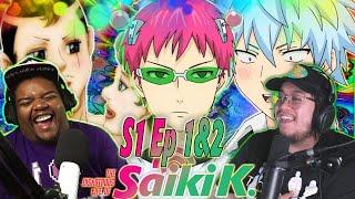 HILARIOUS! | The Disastrous Life of Saiki K EP 1 & 2 REACTION