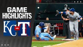 Royals vs. Rangers Game Highlights (6/23/24) | MLB Highlights