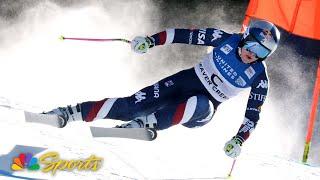 Lindsey Vonn DAZZLES as forerunner at Beaver Creek's Birds of Prey ahead of comeback | NBC Sports