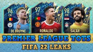 Premier League Team Of The Season Leaked - FIFA 22 TOTS!!