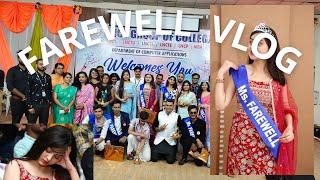 FAREWELL VLOG | LNCT BHOPAL FAREWELL MCA'22  | FAREWELL DANCE | SIDDHEE SINGH |