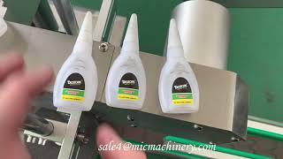 Automatic CA Super Glue Bottle Filling Capping and Labeling Machine