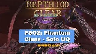 PSO2: Phantom/Villain Class - Solo UQ Floor 100 (3:57)