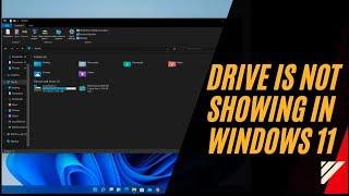 D, E, Drive is Not Showing in Windows 11 How to Fix This Problem it will Work in All Windows