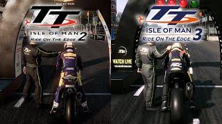 TT Isle of Man 2 vs TT Isle of Man 3 | Direct Comparison
