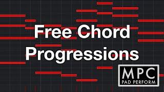 Free Chord Progressions For MPC Beats/Live I/II/One/X/Force.