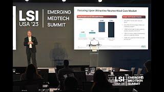 Will Martin, President & CEO of IRRAS, presents at the LSI Medtech Summit in Dana Point, CA.