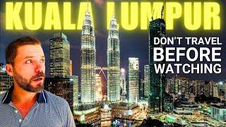 Is KUALA LUMPUR  REALLY Worth IT In 2024? (Watch Before Coming) MALAYSIA Cost of Living 